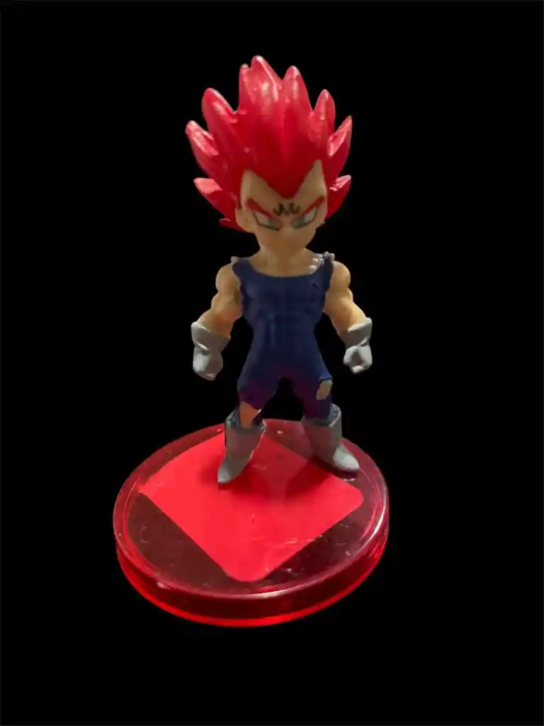 Super Saiyan Red Majin Vegeta Mini 3" Pvc Action Figure Dragon Ball