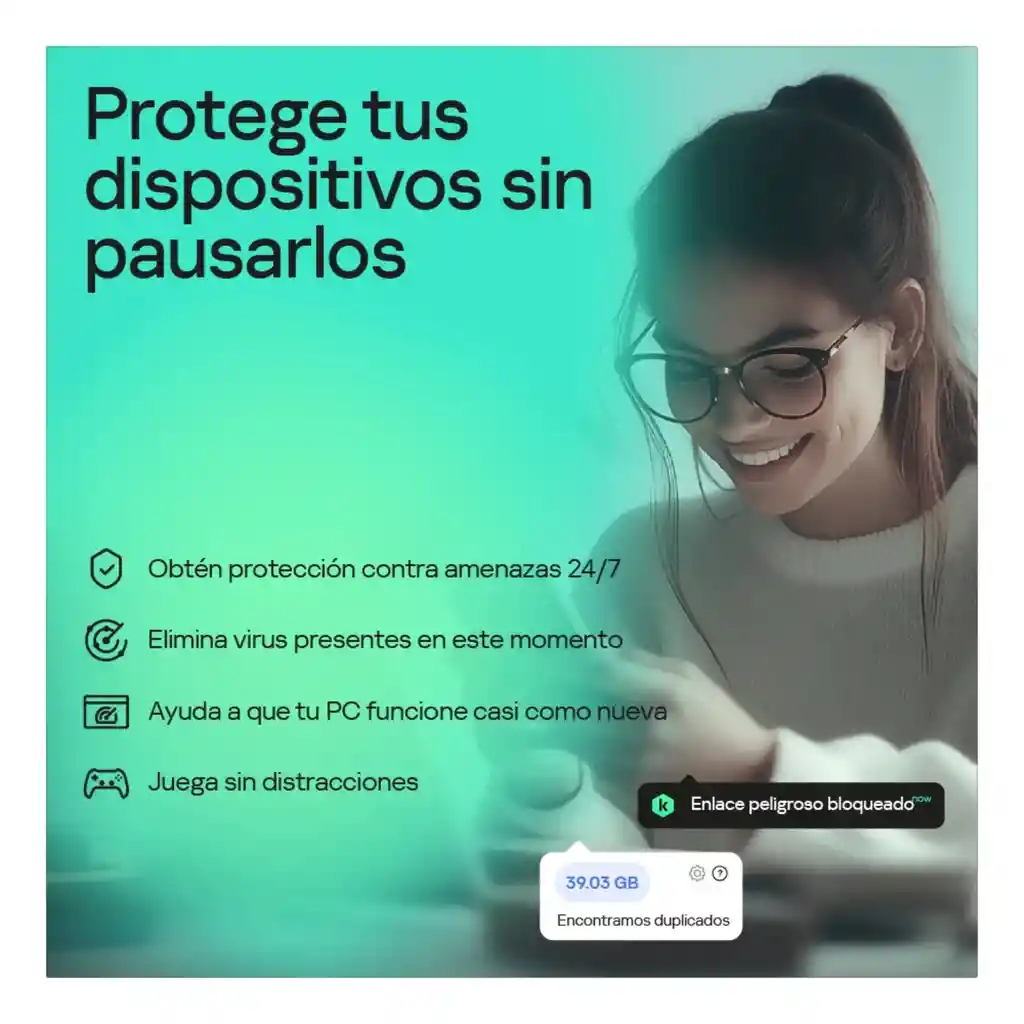 Kaspersky Antivirus Plus 1 Dispositivo Por 1 Año