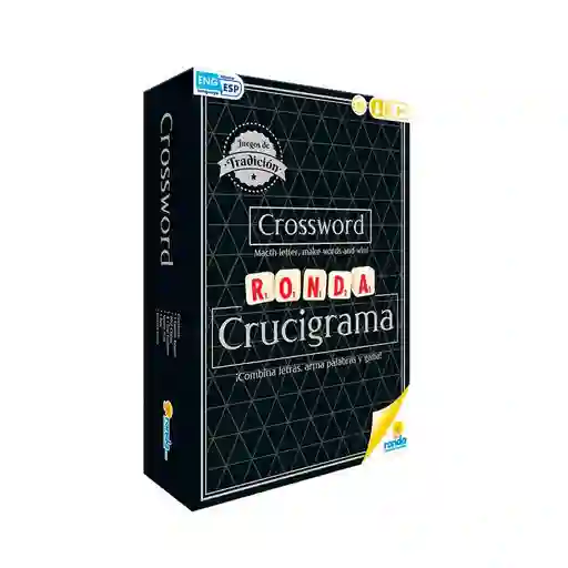 Juego De Mesa Crucigrama De Letras Y Palabras Para Adultos