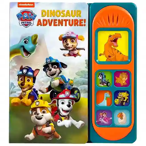 Libro Interactivo Paw Patrol Dino Rescate Con Sonidos Niños