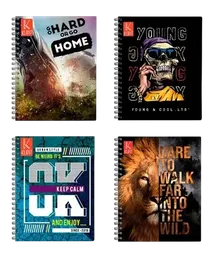 Cuaderno Agenda Argollado 5 Materias Hombre Motivos Surtidos A Escoger