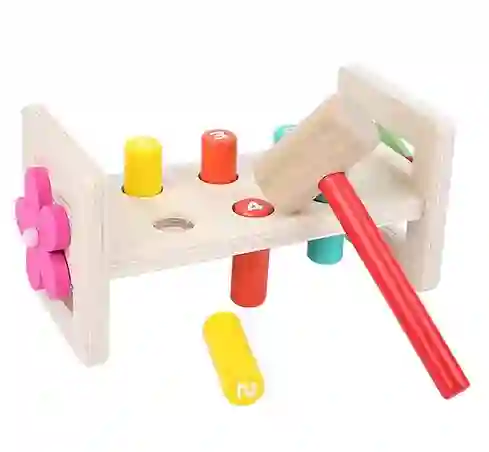Didactico Madera Para Martillar