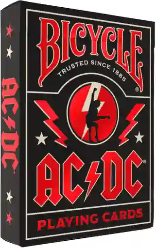 Juego De Póker Coleccionable Edición Ac/dc Para Adultos