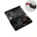 Set De Cuchillos Profesional 6pz Acero Inoxidable + 1 Afilador