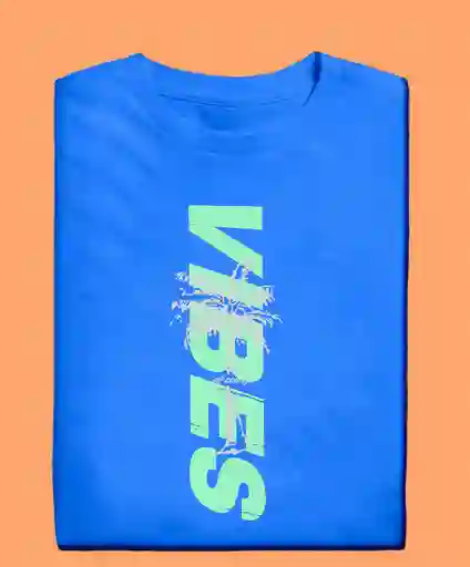 Camiseta Vibes Azul