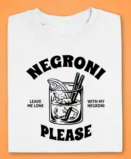 Camiseta Negroni Blanca