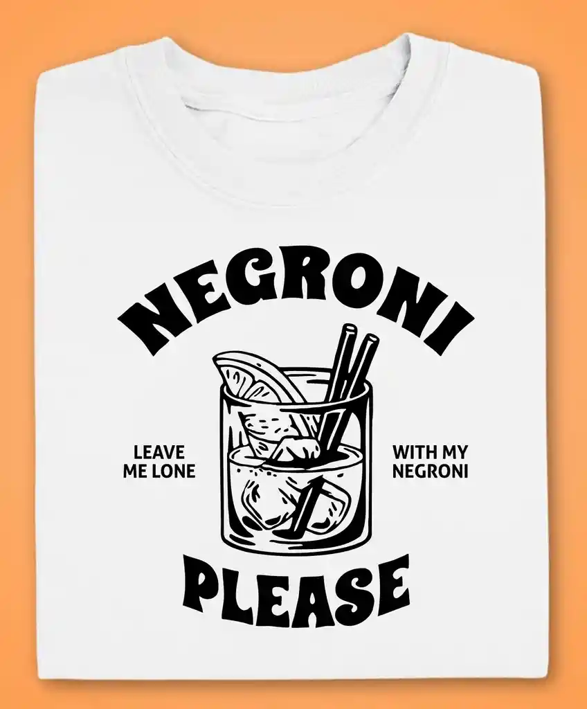 Camiseta Negroni Blanca