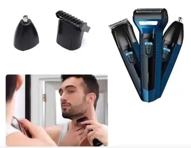 Máquina De Afeitar Eléctrica 3 En 1 Gremmy – Precisión Total, Confort Supremo