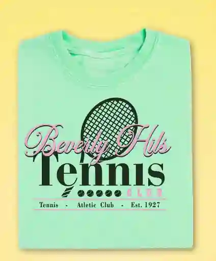 Camiseta Beverly Hils Verde Menta