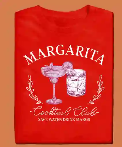 Camiseta Margarita Roja