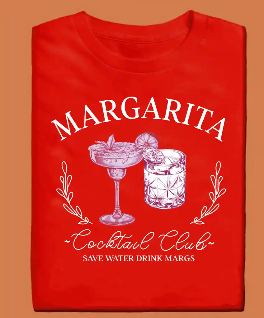 Camiseta Margarita Roja