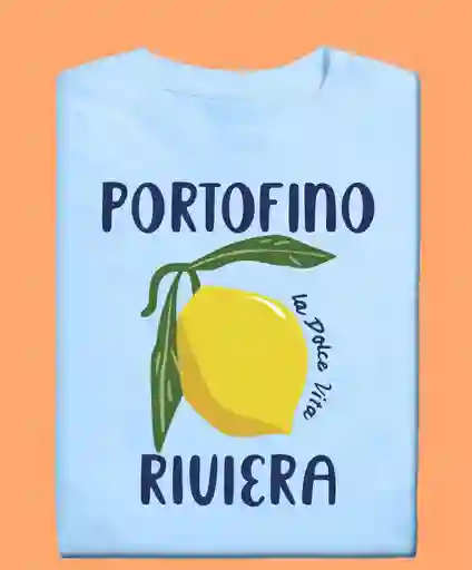 Camiseta Portofino Azul