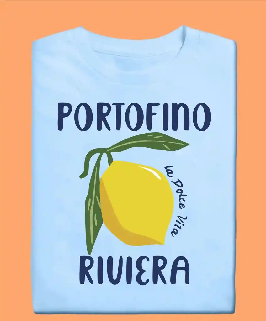 Camiseta Portofino Azul