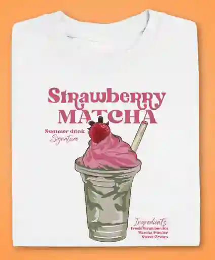 Camiseta Matcha Blanca