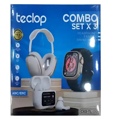 Combo Techlop Set X3 – Tecnología Completa En Un Solo Paquete
