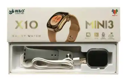 Smartwatch X10 Mini 3 Gris — Elegancia Compacta, Tecnología De Alto Nivel