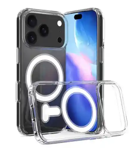 Clear Case Transparente Con Magsafe Para Iphone 17 Pro Max – Protección Premium