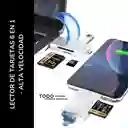 Lector De Tarjetas Usb Para Usb/tipo C/ Micro Usb