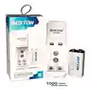 Batería Recargable Beston 9v Con Pila 9v