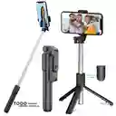 Trípode Palo Selfie Stick Con Bluetooth Control Remoto 