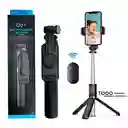 Trípode Palo Selfie Stick Con Bluetooth Control Remoto 
