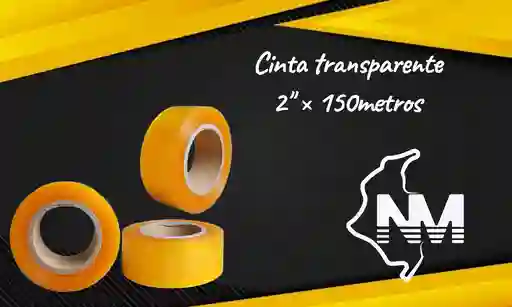 Cinta Transparente 2" ×150metros