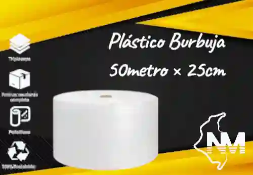Plástico Burbuja 50metros × 25cm