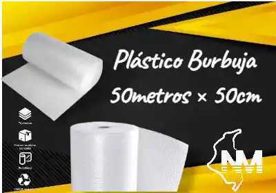 Plástico Burbuja 50metros × 50cm