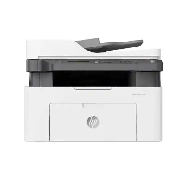 Impresora Multifuncional Hp Laser 137fnw Monocromo Wifi Blanca Con Fax Y Escáner}