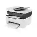 Impresora Multifuncional Hp Laser 137fnw Monocromo Wifi Blanca Con Fax Y Escáner}