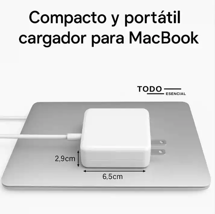Cargador Macbook Punta En T Magnético Compatible 2012-2017 Genérico