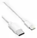 Cable Usb C Carga Rápida Para Iphone Nueva Gen 1 Metro Lightning