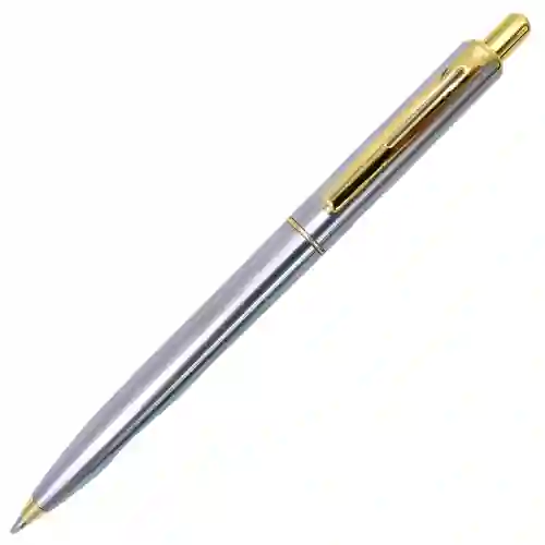 Boligrafo Metalico Retractil Imitación Parker Tokio - Tinta Negra