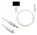 Cable Auxiliar De Audio Speed Song Sg-216 Iphone Lightning /jack 3.5mm, 1.5 Metros
