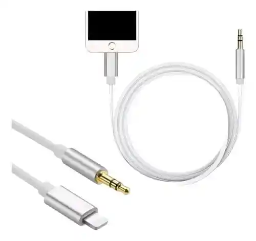 Cable Auxiliar De Audio Speed Song Sg-216 Iphone Lightning /jack 3.5mm, 1.5 Metros