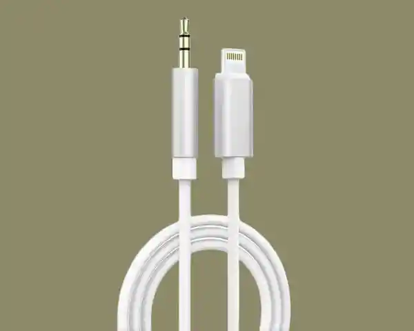 Cable Auxiliar De Audio Speed Song Sg-216 Iphone Lightning /jack 3.5mm, 1.5 Metros