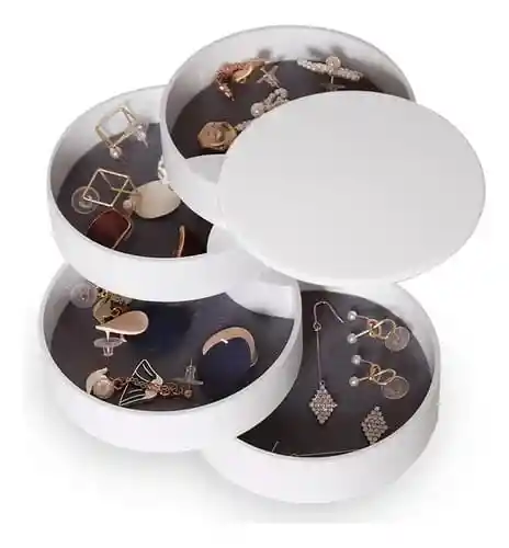 Caja De Joyería Joyero Organizador De Joyas De Portátil Casa