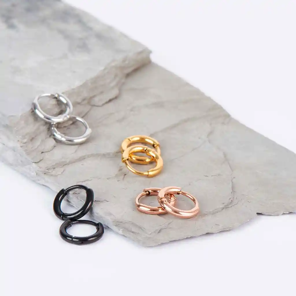 Candongas Re-mini / Plateado