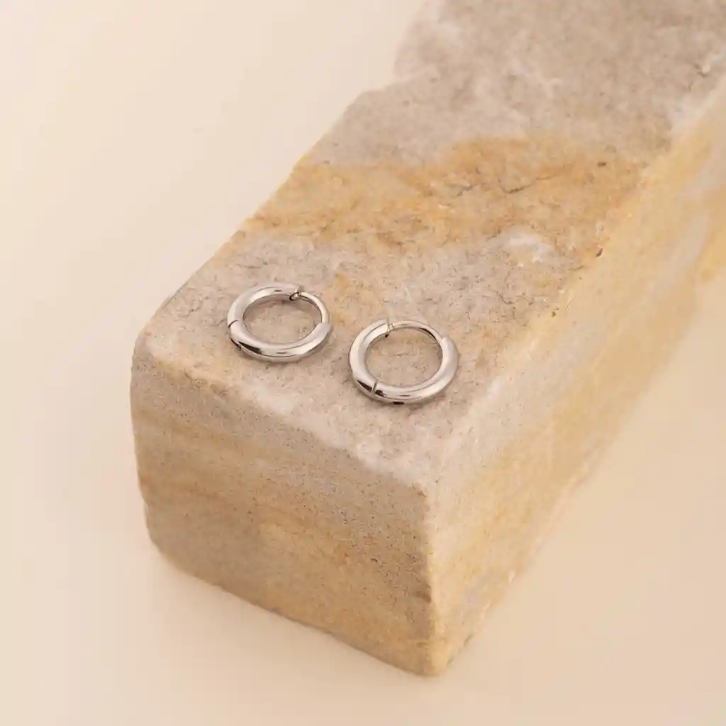 Candongas Re-mini / Plateado