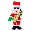 Muneco Santini Santa Guitarra Mov 20x15cm Poliester