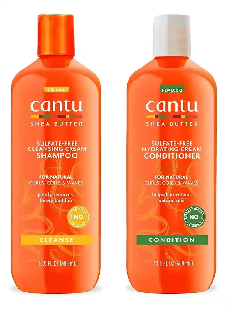 Cantu Shampoo + Acondicionador 400ml Para Rizos