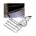 Lampara Led Tira 10 Leds Usb Para Lectura Noche Portatil Pc