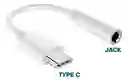 Cable Convertidor Tipo C A Jack Audio 3.5mm Hembra Celular Gerlax