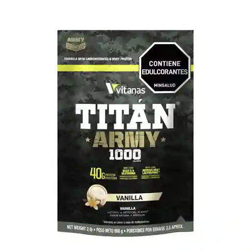 Titan Army X 2 Libras Vainilla