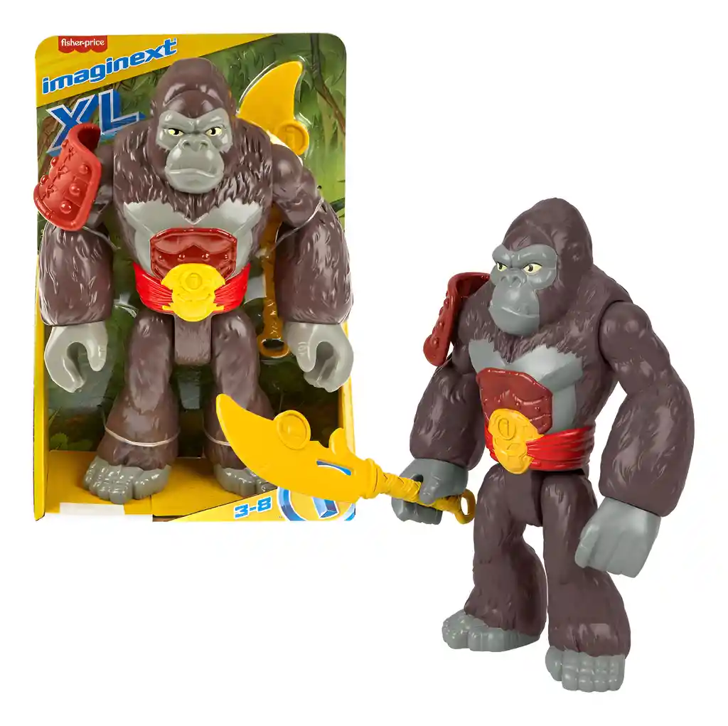 Imaginext Core Figura De Acción Xl Gorila De Fisher-price