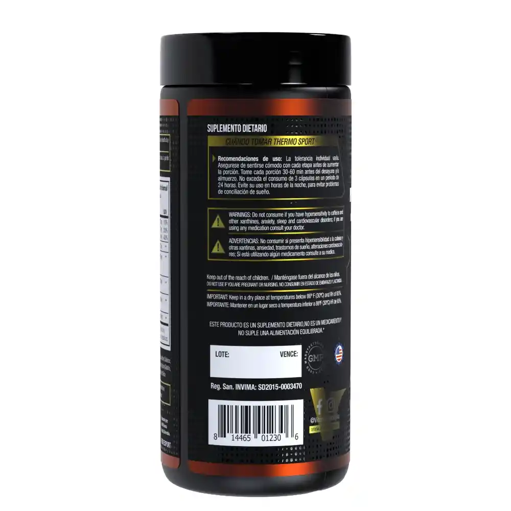 Thermo Sport X 100 Cap