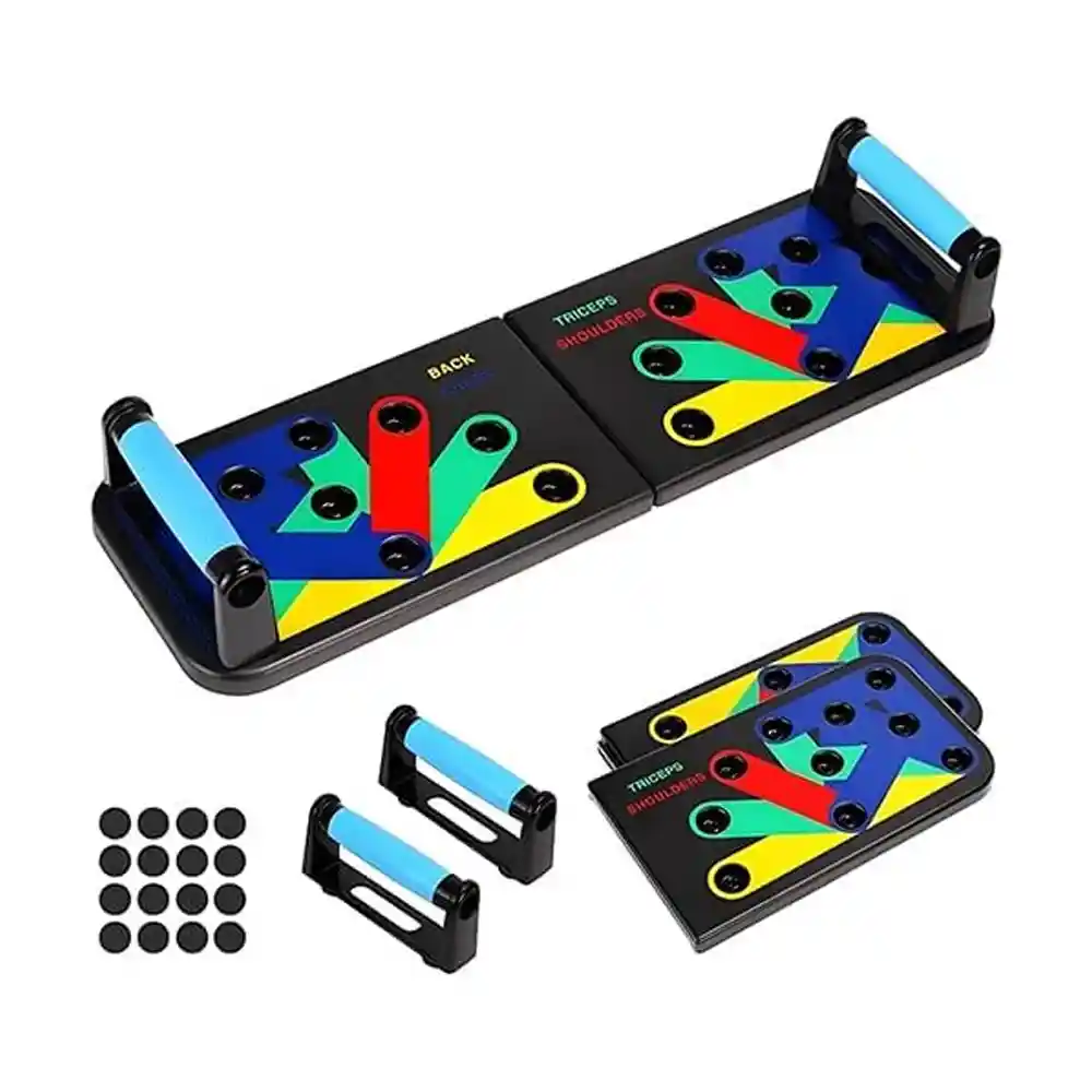 Tabla Push Up 11 En 1 Plegable Portable Fitness