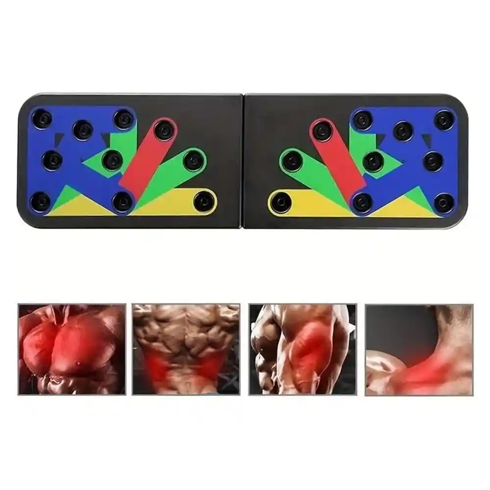 Tabla Push Up 11 En 1 Plegable Portable Fitness
