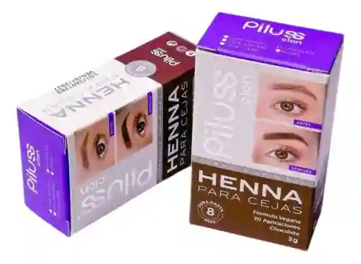 Piluss Clon Henna Cejas Cafe Medio 3grs