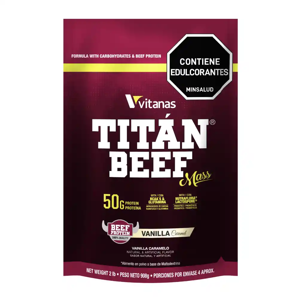 Titan Beef 2lb Vainilla